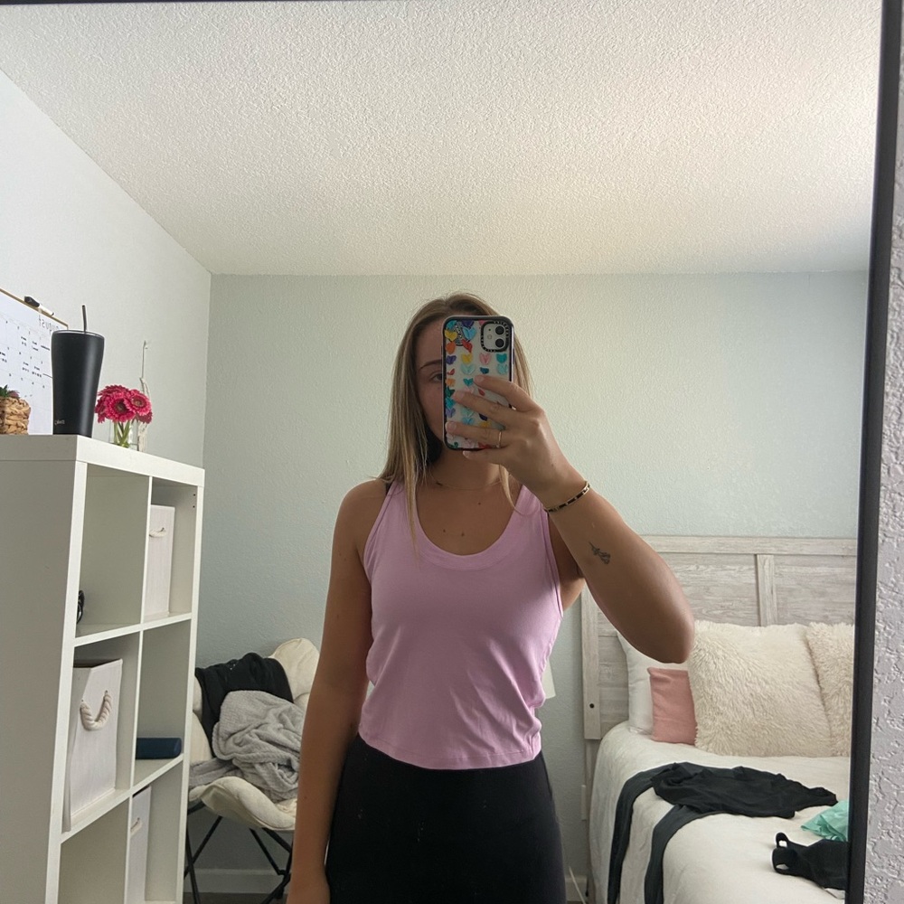 Pink Athleta Tank